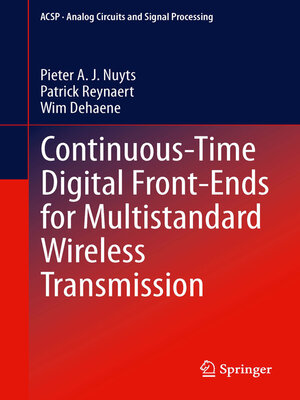 cover image of Continuous-Time Digital Front-Ends for Multistandard Wireless Transmission